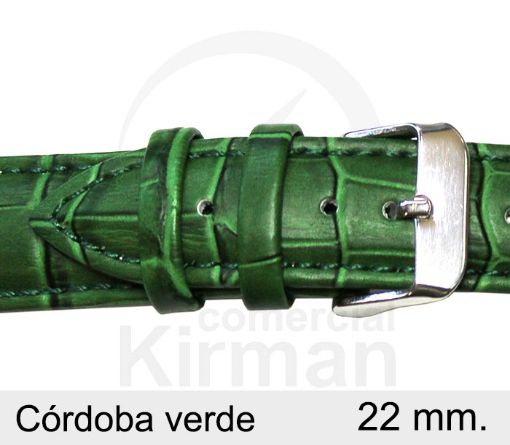 Imagen de Córdoba de color verde de 22 mm