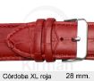 Imagen de Córdoba XL de color roja de 28 mm