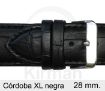Imagen de Córdoba XL de color negra de 28 mm