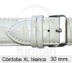 Imagen de Córdoba XL de color blanca de 30 mm