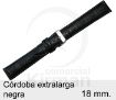 Imagen de Córdoba extralarga de color negra de 18 mm