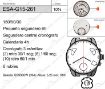 Imagen de Movimiento de pulsera ETA G15-261
