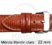 Imagen de Mérida de color marrón claro de 22 mm