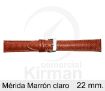 Imagen de Mérida de color marrón claro de 22 mm