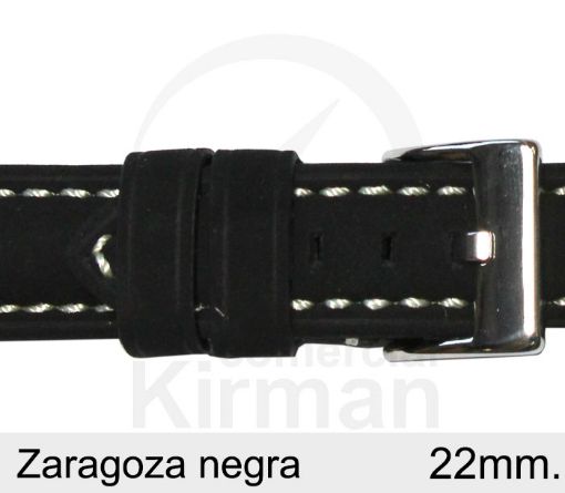 Imagen de Zaragoza de color negro de 22 mm