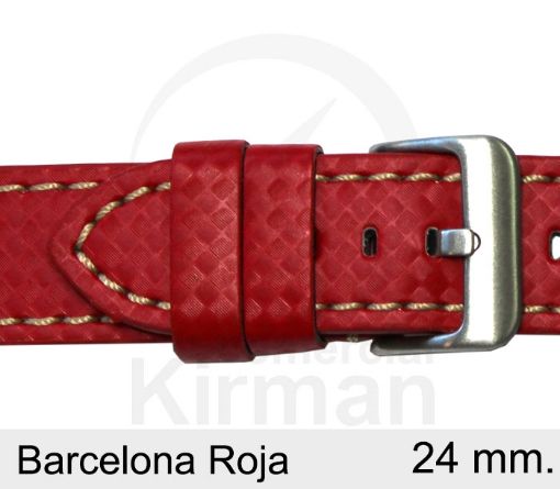 Imagen de Barcelona de color roja de 24 mm