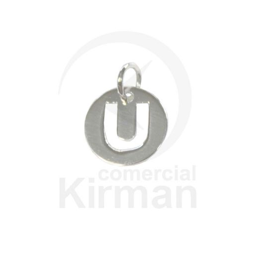 Imagen de Colgante letra U 11.0 mm Plata 925
