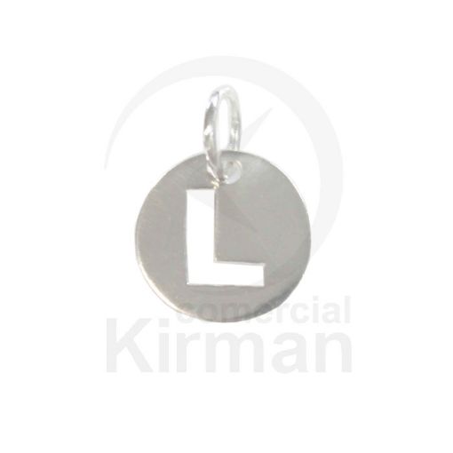 Imagen de Colgante letra L 11.0 mm Plata 925