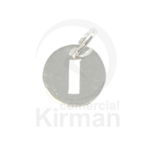 Imagen de Colgante letra I 11.0 mm Plata 925