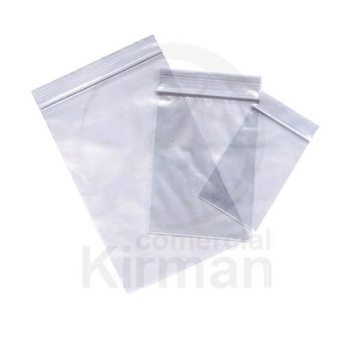 Imagen de Bolsas de plástico grandes de autocierre 150 x 100 mm 100 uds
