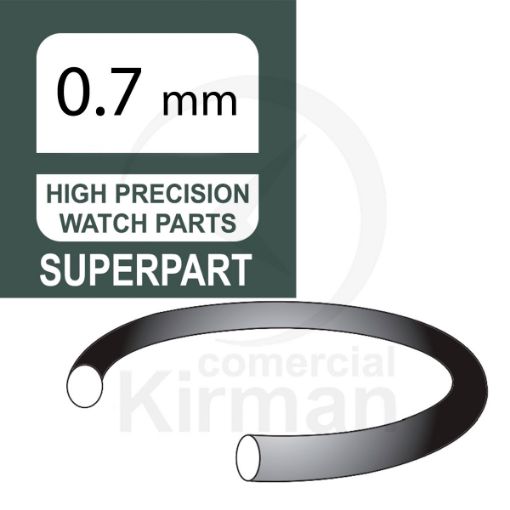 Juntas redondas 0.7 mm. de grosor