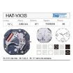 Imagen de Movimiento de pulsera Hattori VX3S