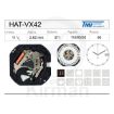 Imagen de Movimiento de pulsera Hattori VX42