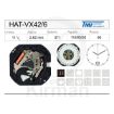 Imagen de Movimiento de pulsera Hattori VX42 con calendario a las 6h