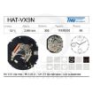 Imagen de Movimiento de pulsera Hattori VX9N