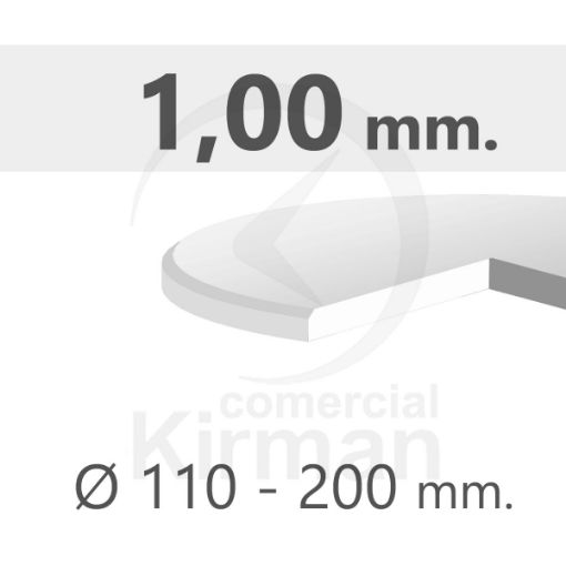 Imagen de Cristal mineral plano grosor 1.00 mm.