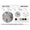 Imagen de Movimiento de pulsera de cuarzo Miyota FS00