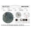 Imagen de Movimiento de pulsera de cuarzo Miyota FS01
