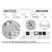 Imagen de Movimiento de pulsera de cuarzo Miyota FS20