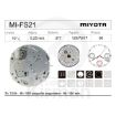 Imagen de Movimiento de pulsera de cuarzo Miyota FS21