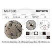 Imagen de Movimiento de pulsera de cuarzo Miyota FS80