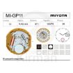 Imagen de Movimiento de pulsera de cuarzo Miyota GP11