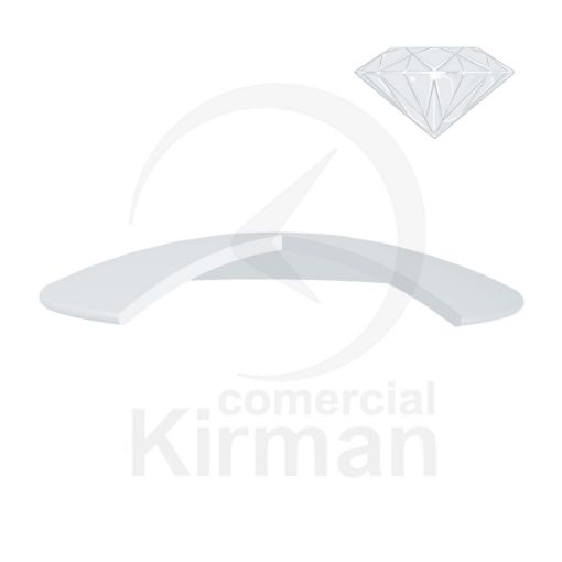 Imagen de Ø 35.6 mm. style super avenger Cristal zafiro redondo bombé para Breit