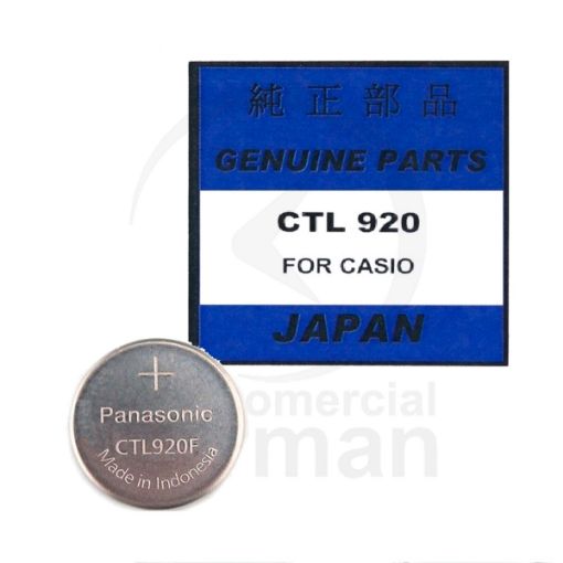 Imagen de ACUMULADOR CASIO CTL920 Ref.: 086050