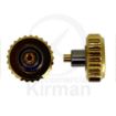 Imagen de Corona sumergible con cuello dorada R90 Ø3.00 T 160 mm