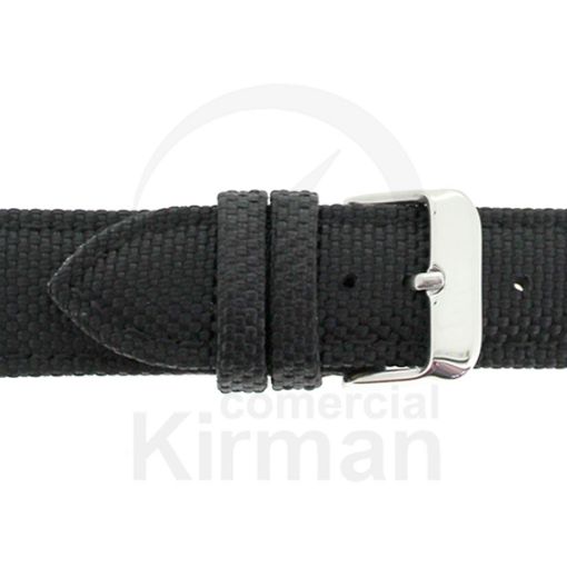 Imagen de Correa de piel modelo Orense color Negra 20 mm