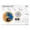 Imagen de Movimiento de pulsera ETA 955-122