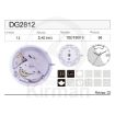 Imagen de Movimiento de pulsera mecánico DG2812