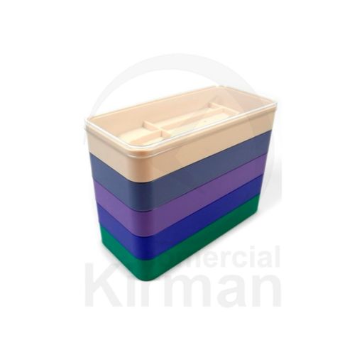 Imagen de JUEGO DE 5 CAJAS CLASIFICADORAS RECTANGULARES