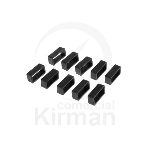 Imagen de TRABILLA NEGRA DE SILICONA 18 MM.