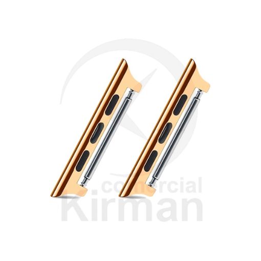 Imagen de ADAPTADOR PARA iWATCH DORADO CAJA 38 MM