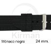 Imagen de Mónaco de color negra de 24 mm