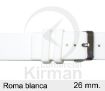 Imagen de Roma de color blanca de 26 mm