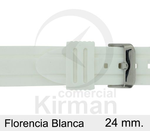 Imagen de Florencia de color blanca de 24 mm