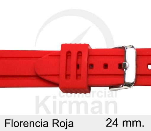 Imagen de Florencia de color roja de 24 mm