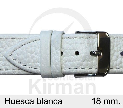Imagen de Huesca de color blanca de 18 mm