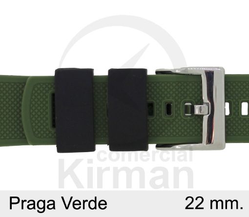 Imagen de PRAGA COLOR VERDE 22MM