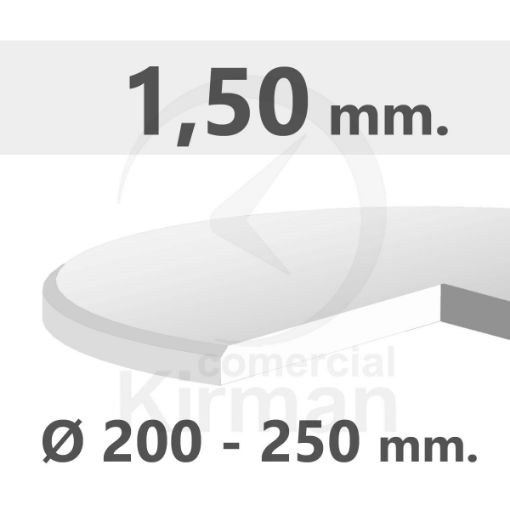 Imagen de Cristal mineral plano Grosor 1.50 mm.