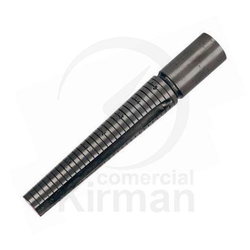 Imagen de Lastra anillada de acero para sortijas de 18 a 24 mm
