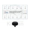 Imagen de Surtido 24 coronas sumergibles de titanio con cuello R90