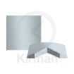 Imagen de Cristal zafiro cuadrado óptico Cart 1.00 mm grosor