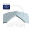 Imagen de Cristal zafiro rectangular bombé Frankm 1.10 mm grosor 0.90 mm altura