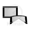 Imagen de Cristal zafiro rectangular bombé Rad 1.20 mm grosor  2.60 mm altura