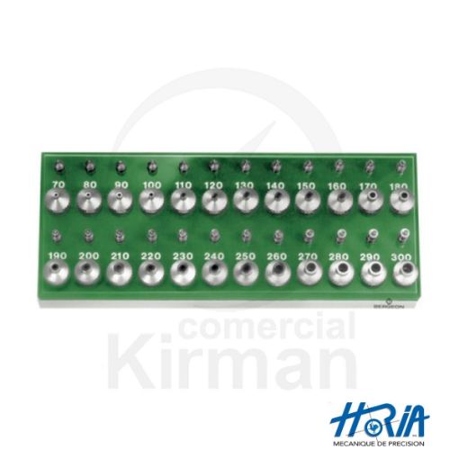 Imagen de Surtido para prensa Horia nº4 para husillo 4 mm - 5374-D4