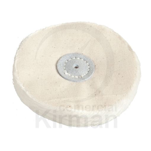Imagen de Disco de algodón beige de Ø 100 mm - 40 telas