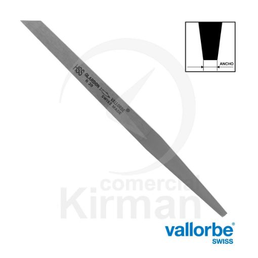 Imagen de Buril HSS Vallorbe Plano Nº 10